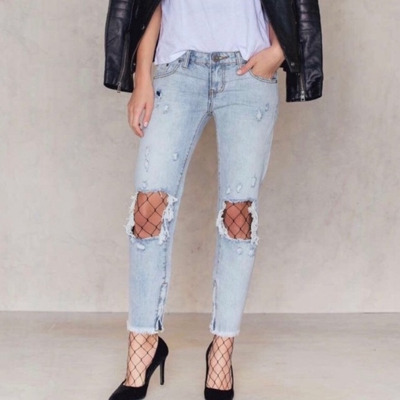 One Teaspoon Denim - One Teaspoon Freebirds Crop Skinny’s in Hart sz 30